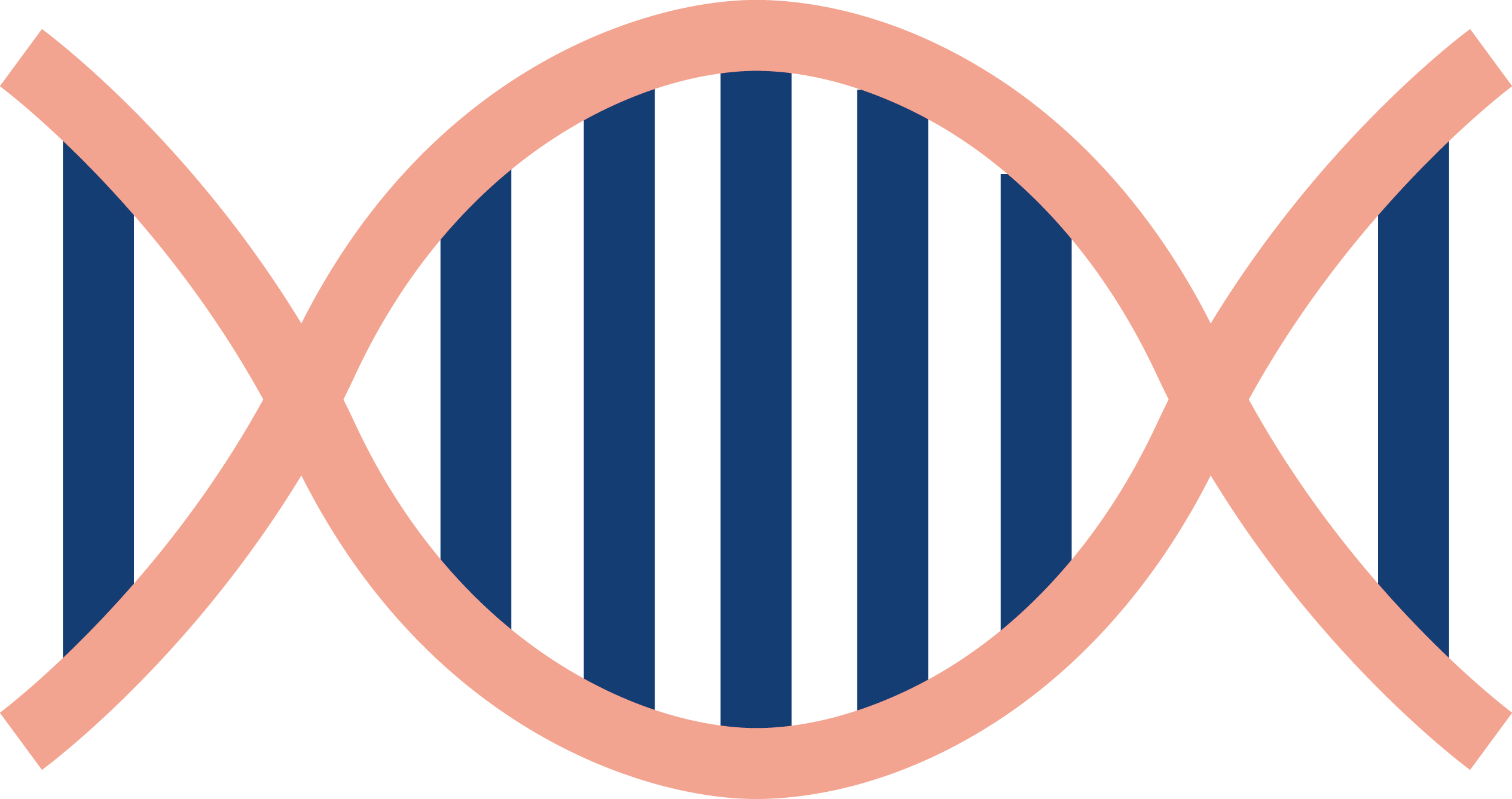 Simple graphic of DNA double helix