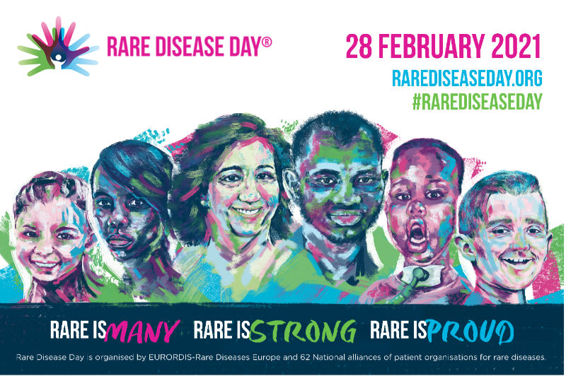 Rare Disease Day 2021 poster Rare Disease Day 2021 poster