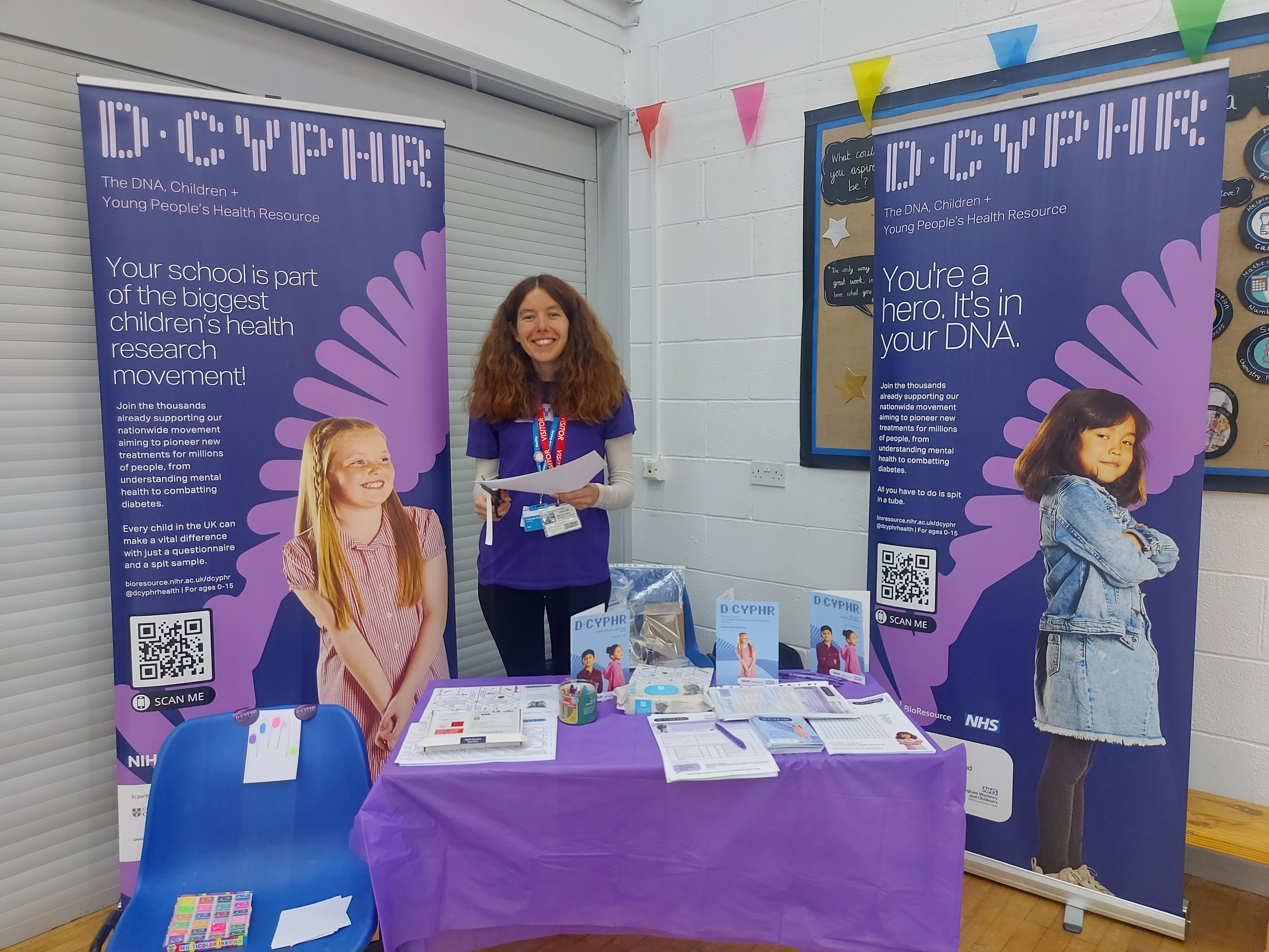 D-CYPHR team at Manchester school event