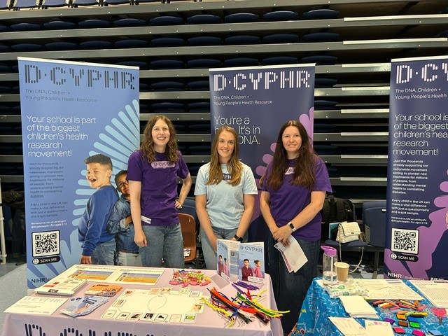 D-CYPHR team at Leicester STEM fair