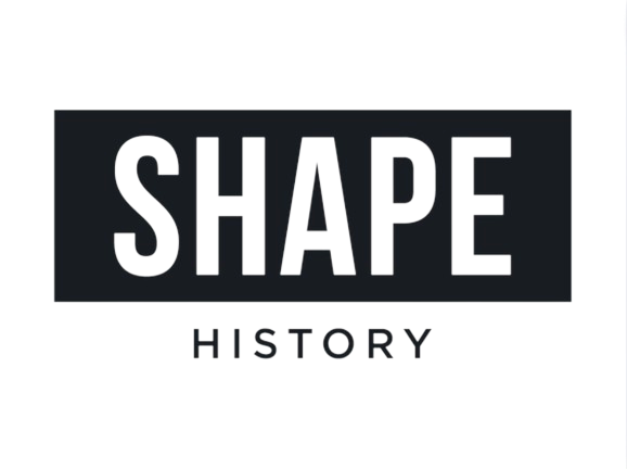Shape history logo
