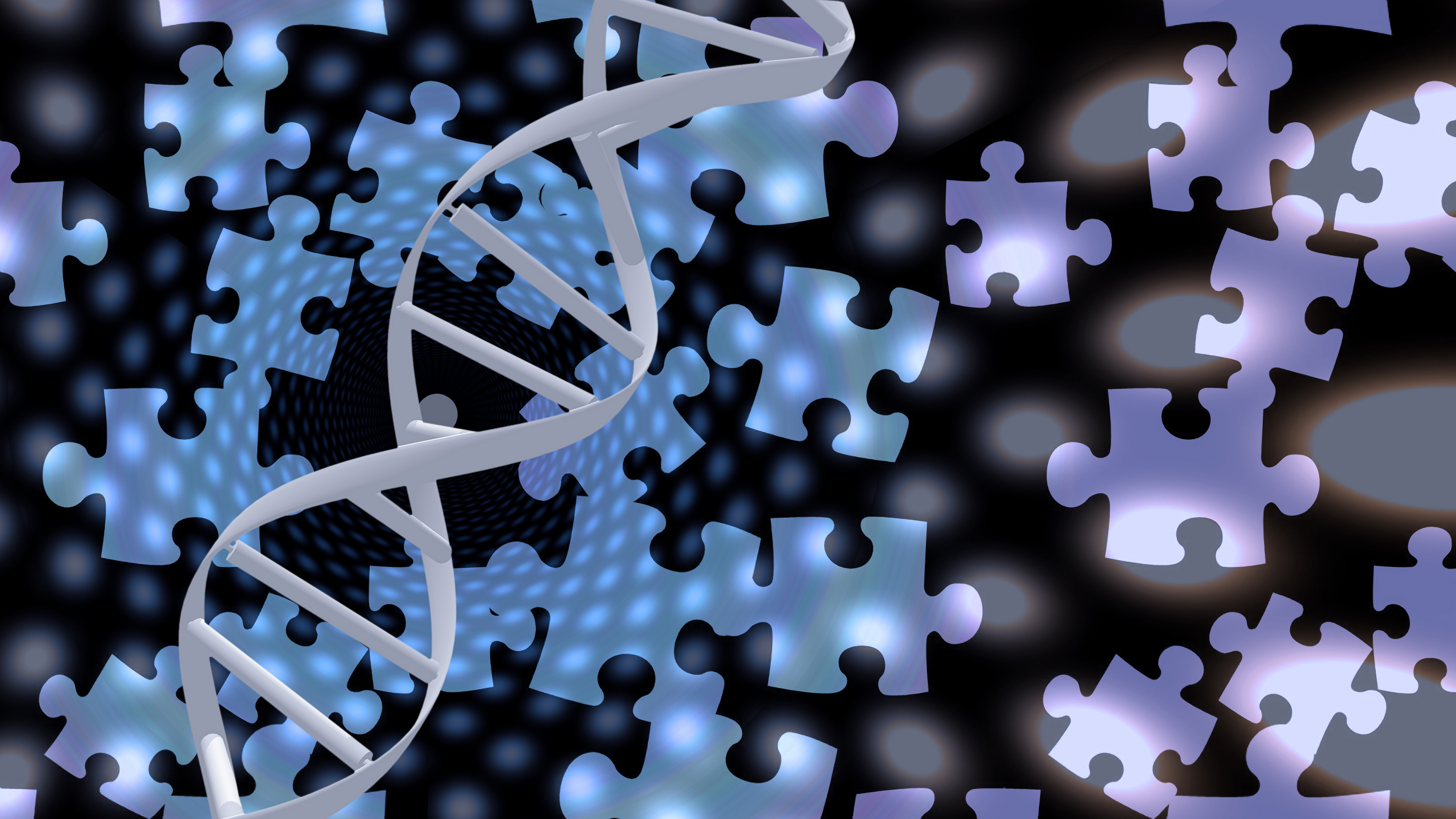 Jigsaw puzzle graphic