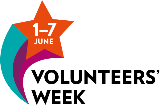 Volunteers' Week - a time to say thanks logo