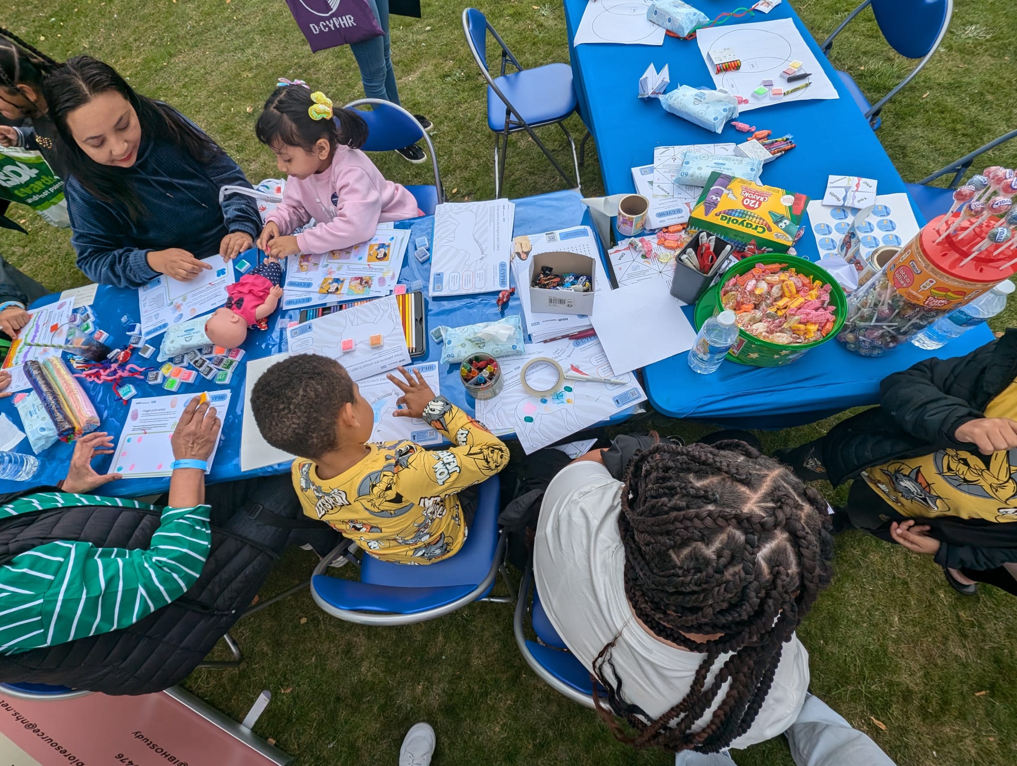 D-CYPHR Craft stall at Leeds Black Music Festival