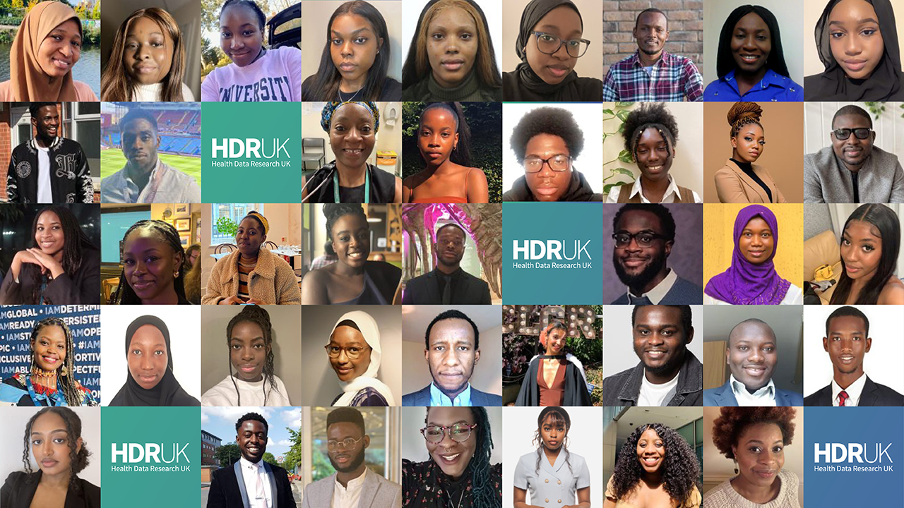 Collage of photos of Black interns in 2022 Black Internship Programme 
