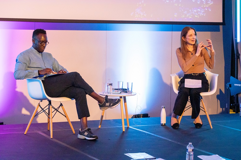 Ayo Akinwolere and Dr Anna Moore