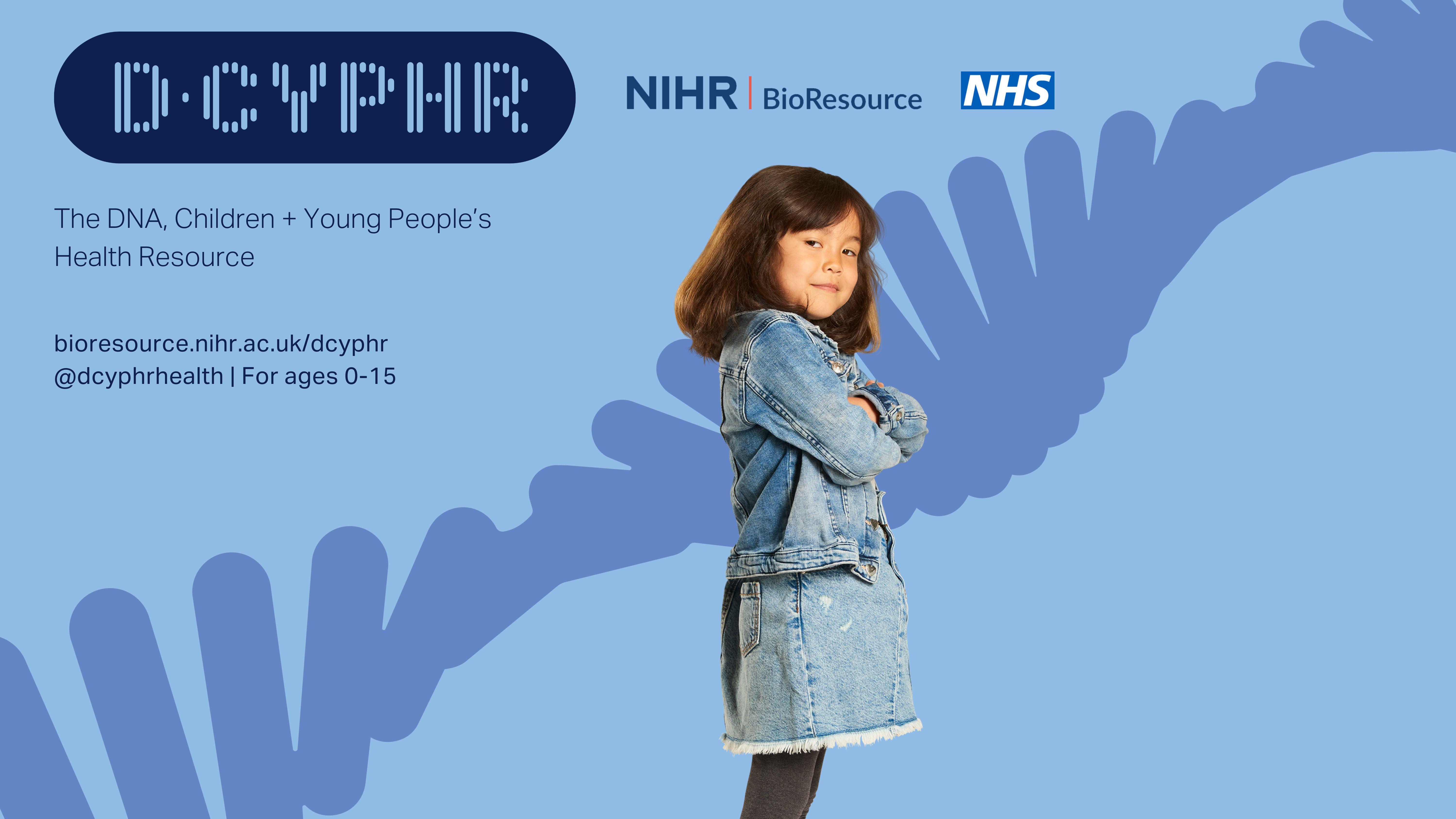 Decipher. The DNA, Children and Young People's Health Resource. For ages 0 to 15.